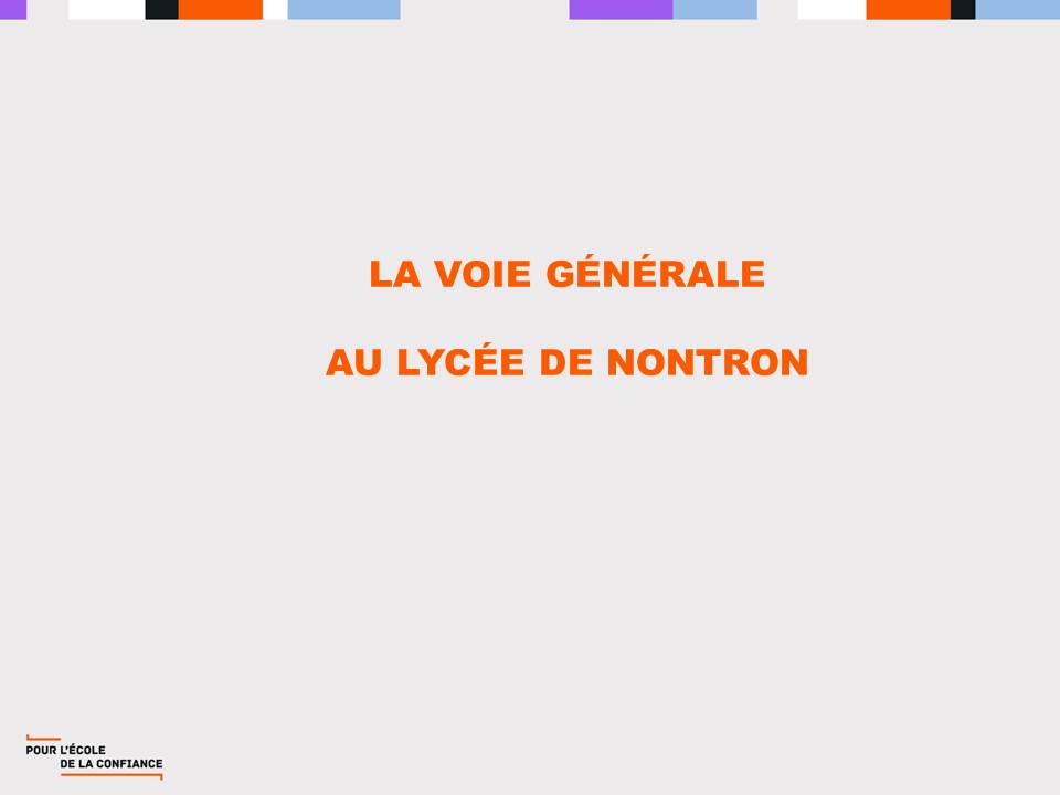 Présentation Générale - Lycée